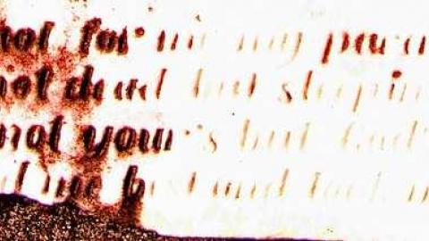 Photo from  Weep Not For Me