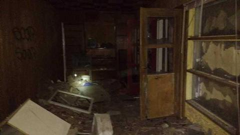 Photo from Inside the house. 