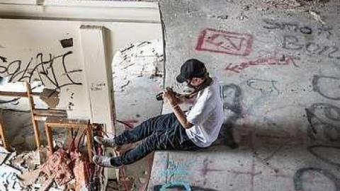 Photo from awful vandalism