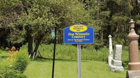 Photo from Old Mennonite Cemetery