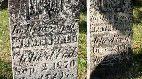 Sinclair Pioneer Cemetery - Beckwith, Ontario