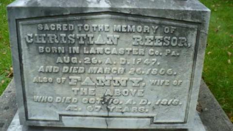 Photo from Reesor Cemetery