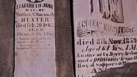 Old Hunter Cemetery - Howick, Ontario