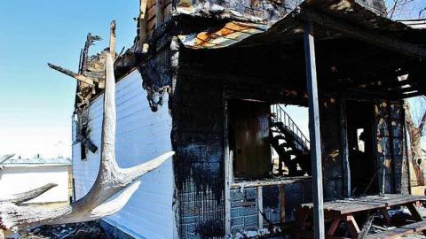 Beachburg - Burnt house - Whitewater Region, Ontario