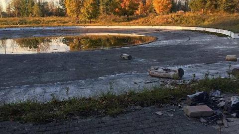 Abandoned Wading Pool - London, Ontario