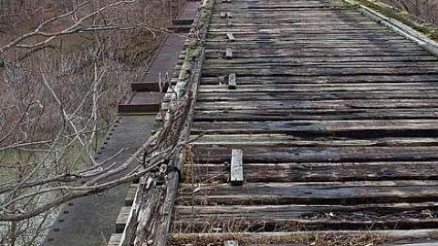 Railway Bridge over the Thames - Chippewas Of The Thames First Nation 42, Ontario