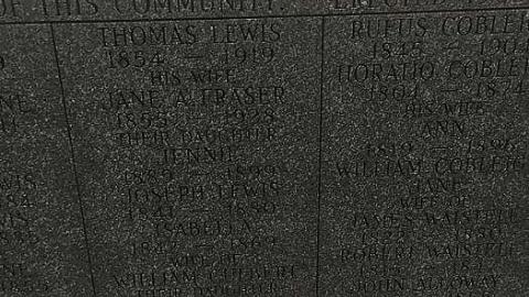 Lewis Cemetery - North Middlesex, Ontario