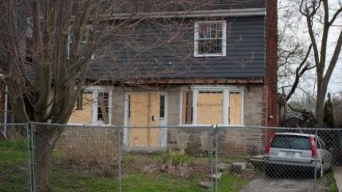Whole Street of Empty Houses - Hamilton, Ontario