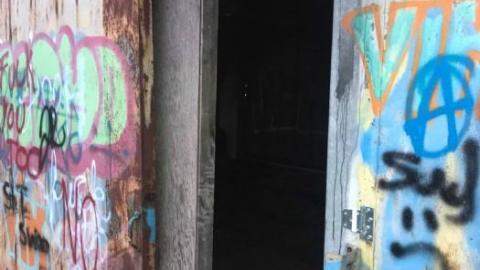 After the fire - Railroad-Storage-Shed4.jpg