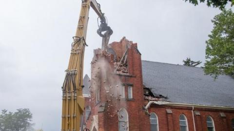 Photo from Demolition June 20, 2019