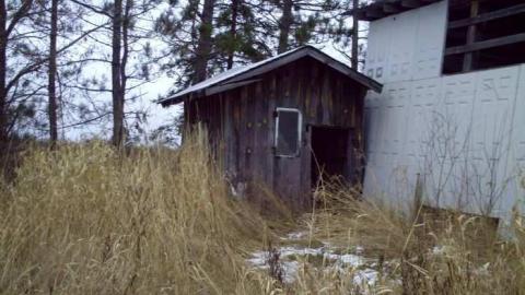 Photo from house and garage 