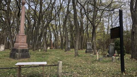 Photo from Wilson's Hill Pioneer Cemetery