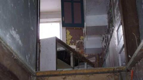 Big Red - Basement stairs to kitchen.jpg