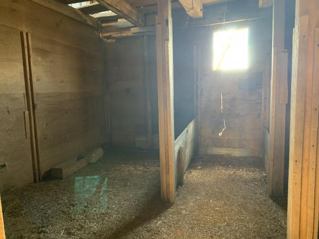 Long abandoned horse barn photo 2