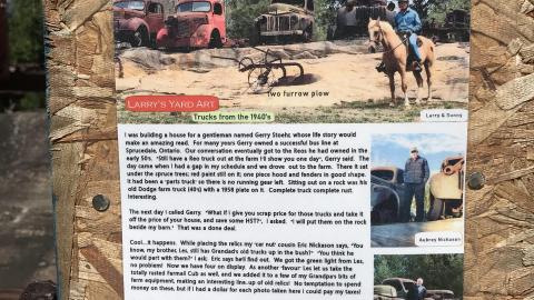 Photo from Larry’s Yard Art