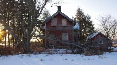 Fenel Rd home exterior views - Fenel Rd home north wall.jpg