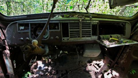 The Well And The Chrysler In The Woods - IMG_7265.JPG