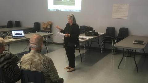 Photo from Project No. 145 Madawaska Relief Camp and Landing Field