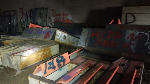 Photo from big and empty (except for an occupant)