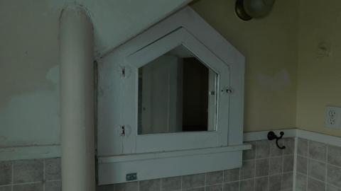 Medicine cabinet.