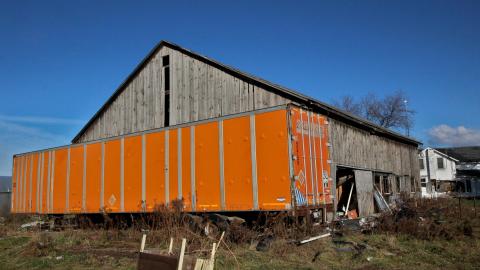Photo from 228 Old Mill Road - The Former Grow House - Greenhouses and Collapsing Barn