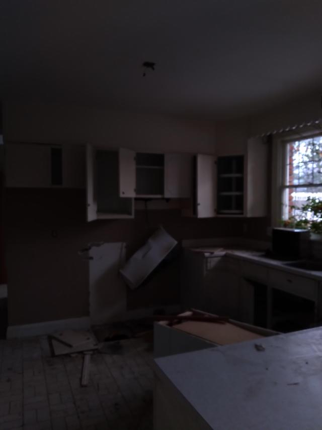 The kitchen.
