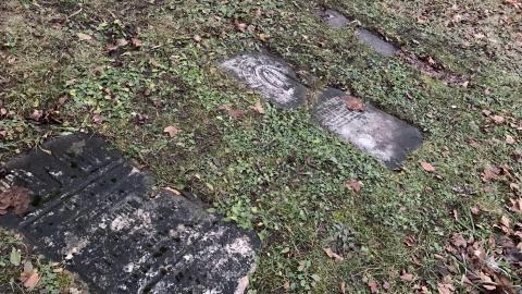 Photo from Kilbride Presbyterian Pioneer Cemetery New Years Eve 2021