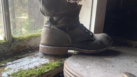 Photo from Island Lake Trapline Cabin