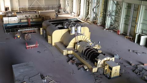 English Electric Steam Turbine