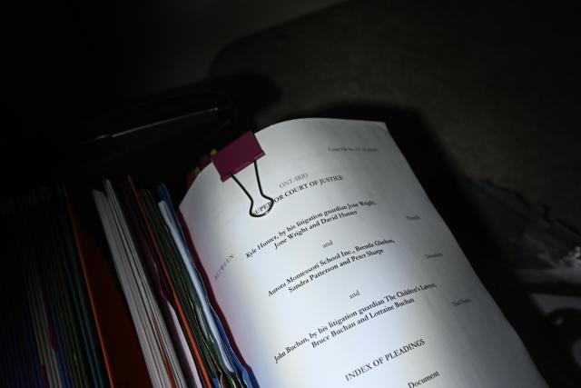 Legal Papers - Toronto, Ontario