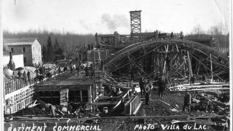 Construction vers 1937-1938