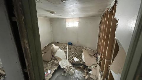 Photo from The outside of the house and the basement