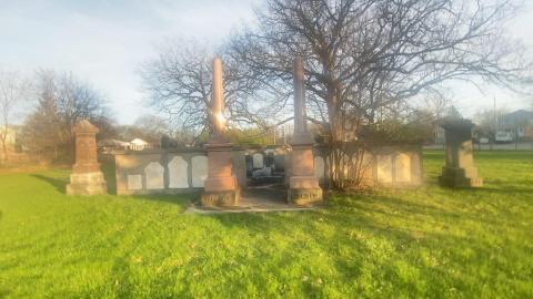 Cairn Style Pioneer Cemetery