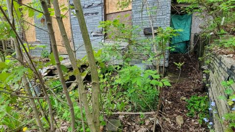 Small wrecked house with basement - Grimsby, Ontario