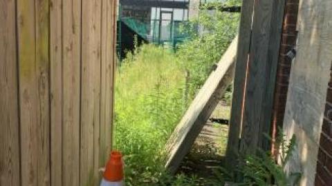 Photo from Behind the Wendy's