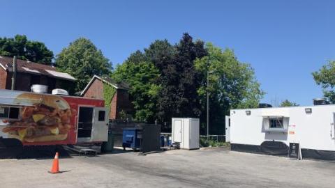 Photo from Behind the Wendy's