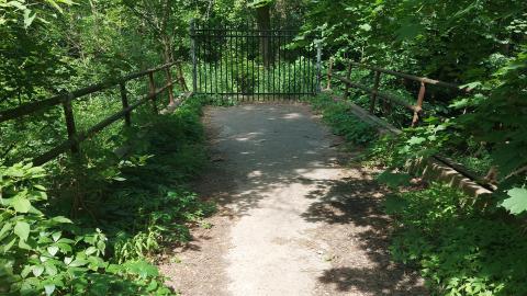 Old bridge over the river photo 2