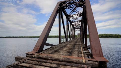 Morris Island Train Bridge - Ottawa, Ontario