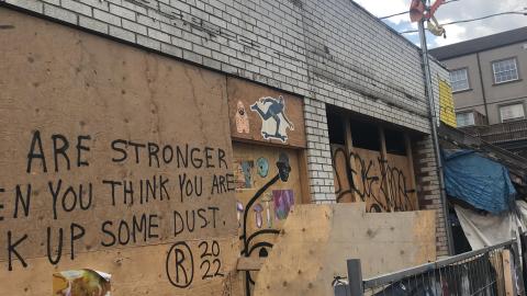 Photo from abandoned market place