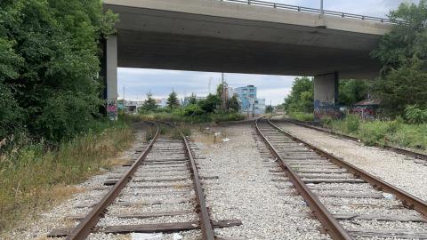 Remnants of The Hamilton Radial Electric Railway - Burlington, Ontario