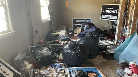 Photo from Trashed bungalow