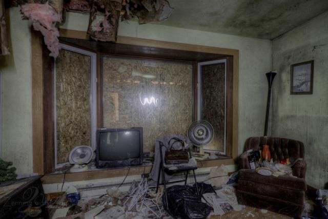 Dusty Pictures & Decrepit Floors - Burlington, Ontario