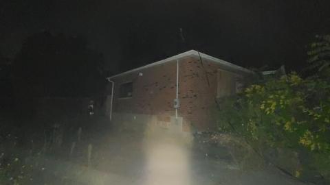 Front left exterior of House 2