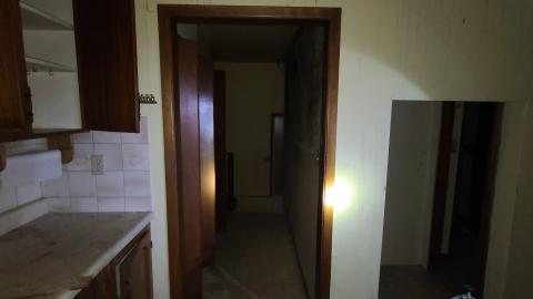 Kitchen hallways inside House 5