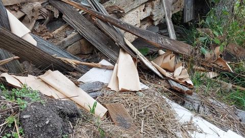 Photo from Half Destroyed Barn