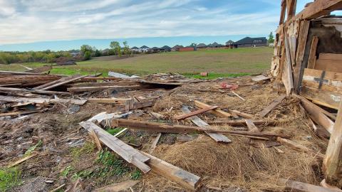 Photo from Half Destroyed Barn