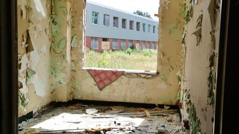 Photo from July '22 (Asbestos Removal?)