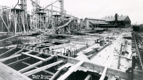 Before It Was Abandoned - Lever Brothers, April 1920. Building the south building.jpg