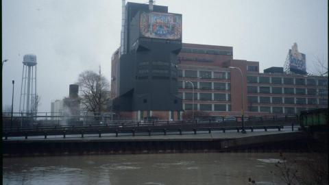 Before It Was Abandoned - Unilever factory on east side of Don north of Lake Shore looking east.jpg