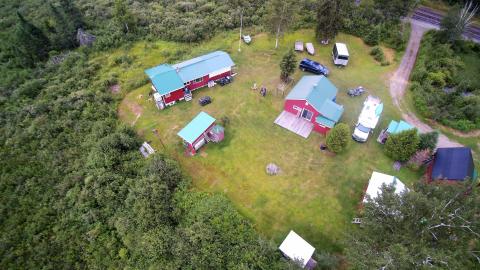 Drone View in Nemegos, ON